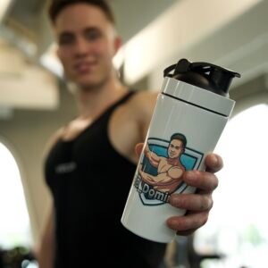 BB_Dominik Gaming – White Shaker - EDELSTAHL