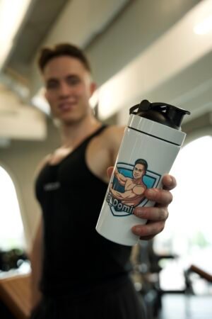 BB_Dominik Gaming – White Shaker - EDELSTAHL